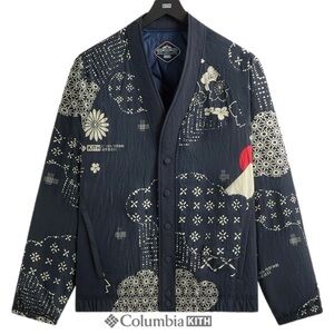 Kith Columbia NSE Reversible Nocturnal  Montsuki Jacket size Large In hand